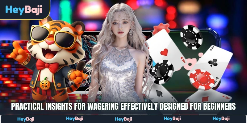 Practical insights for wagering effectively designed for beginners