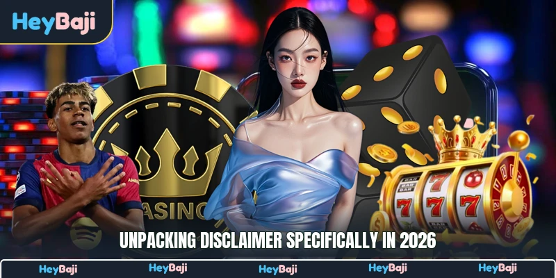 Unpacking Disclaimer specifically in 2026